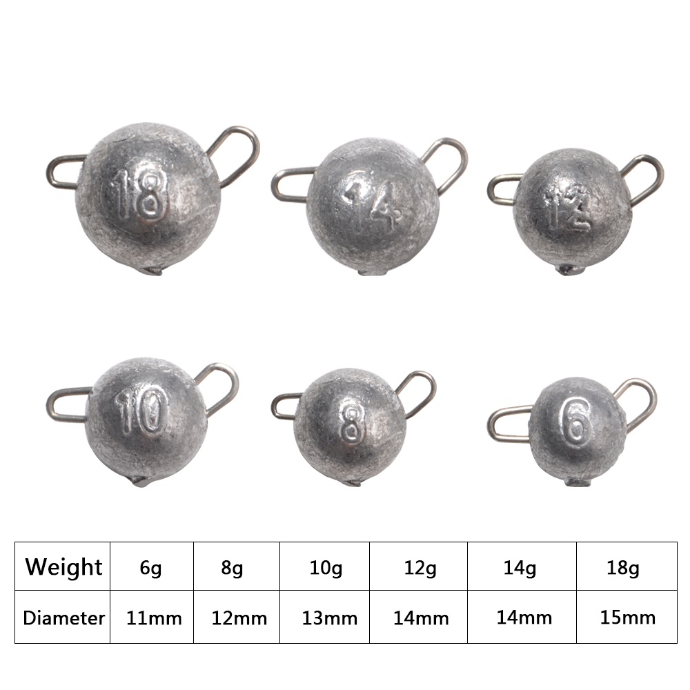 FTK 5pcs Supercontinent Sinker - Fishing Hook Jig ulasan dan harga