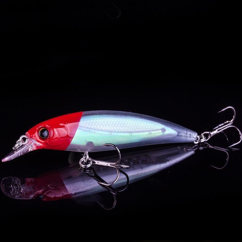 1pcs Luminous Minnow Lures Fis - Fishing Hook ulasan dan harga