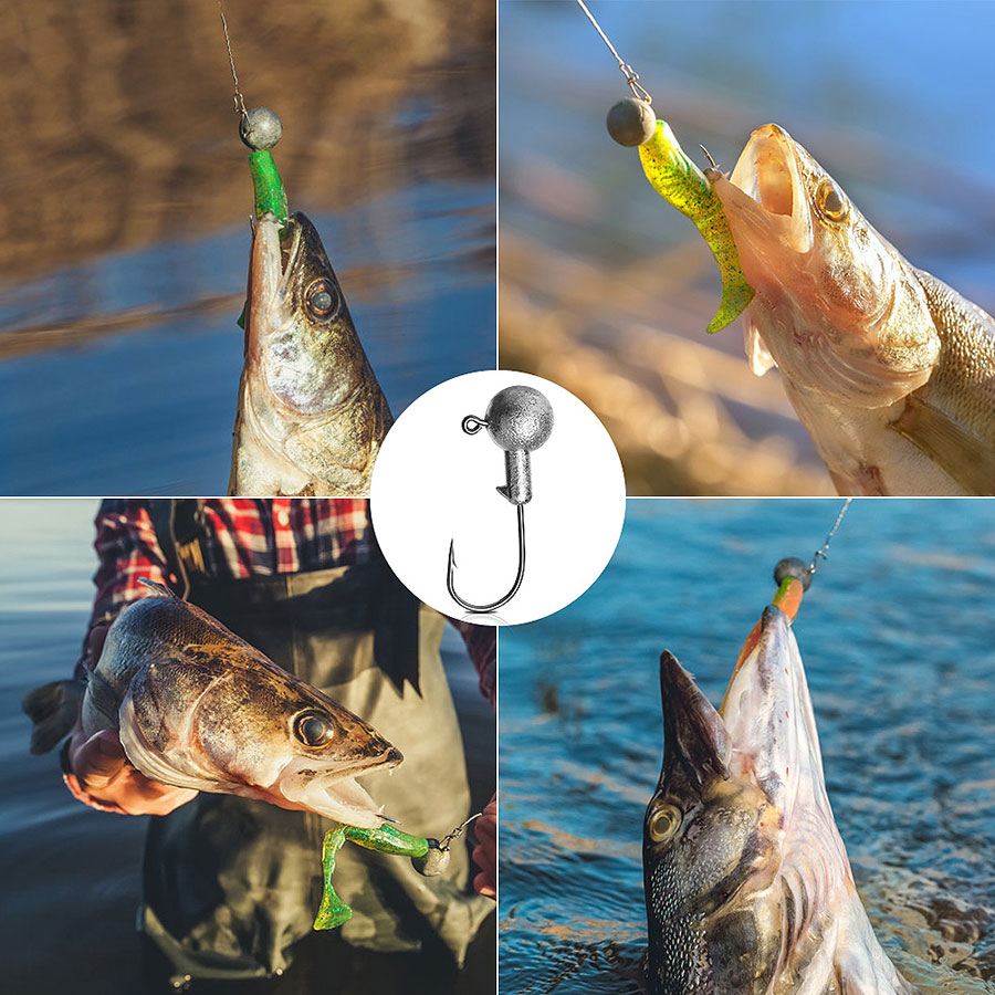 WODJYJ 1g 2g 3g 4g 5g 7g 8g 10 - Fishing Hook Offset ulasan dan harga