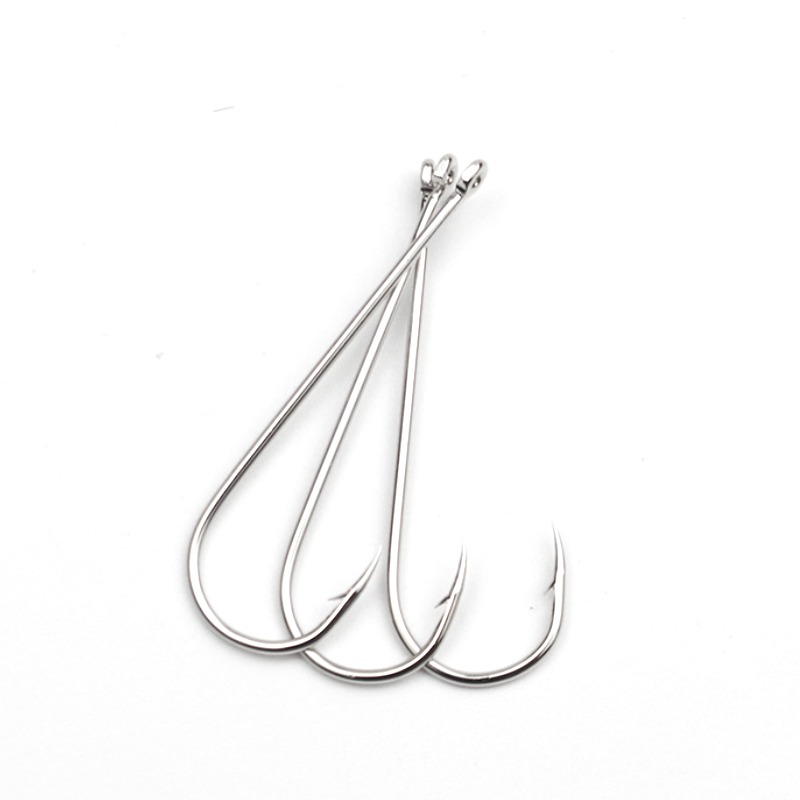50pcs Long Shank Saltwater Cir - Fishing Hook Circle ulasan dan harga