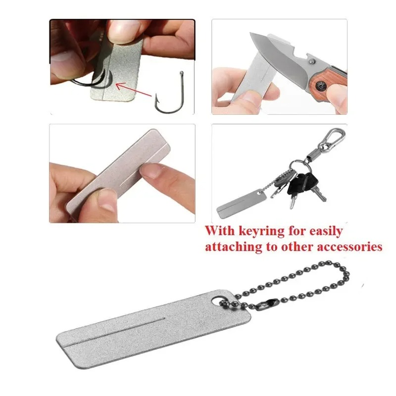Pocket Diamond Sharpener High  - Fishing Hook ulasan dan harga