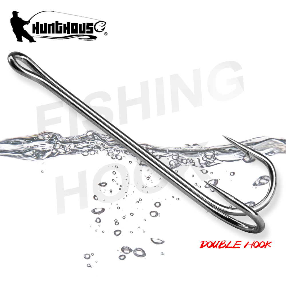 HuntHouse Double Fishing Hook  - Fishing Hook Weedless ulasan dan harga