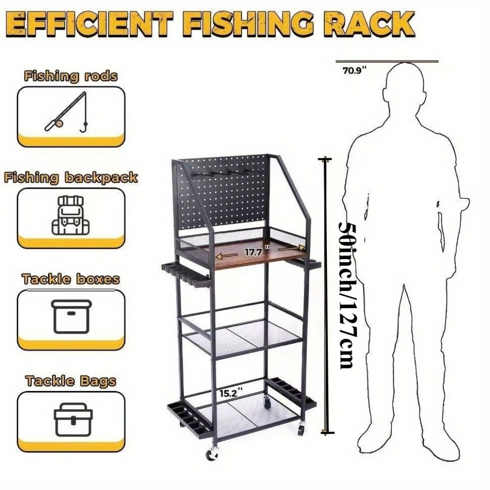 Fishing Rod Holders for Garage - Fishing Hook Box ulasan dan harga
