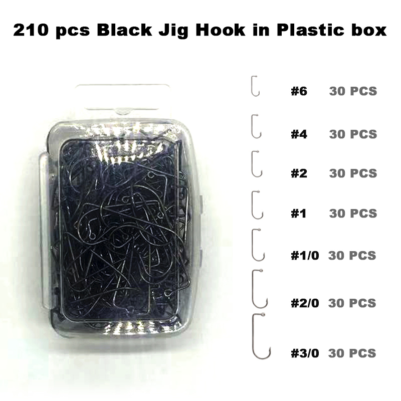 Adygil DIY Fishing 210 pcs Bla - Fishing Hook Jig ulasan dan harga