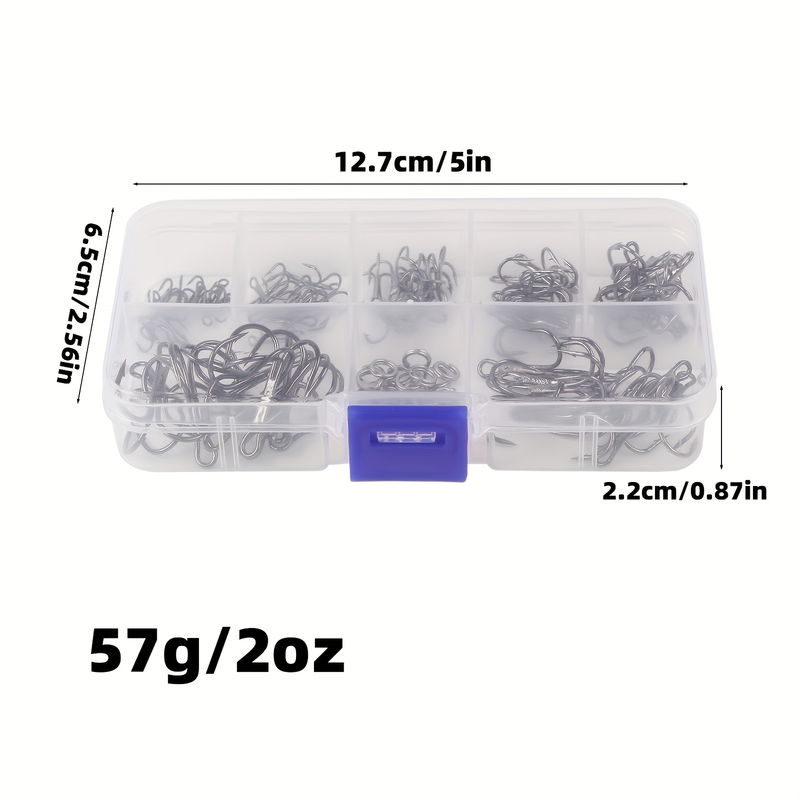 90pcs/set The lure triple-hook - Fishing Hook Circle ulasan dan harga