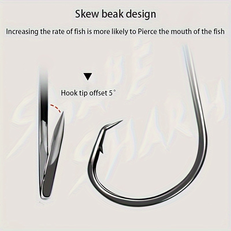 50pcs Circle Hooks Fishing Equ - Fishing Hook Circle ulasan dan harga