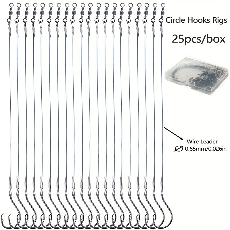 25pcs Heavy Duty Circle Hooks  - Fishing Hook Circle ulasan dan harga